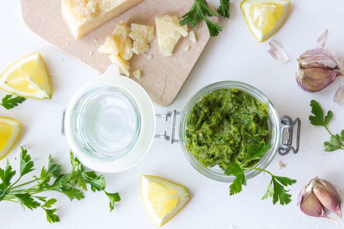 Pesto pietruszkowe